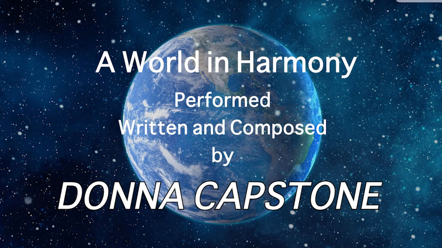 Lyric Video / A World In Harmony